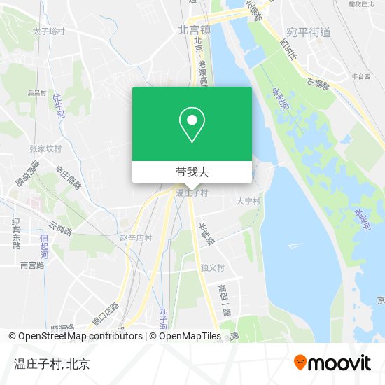 温庄子村地图