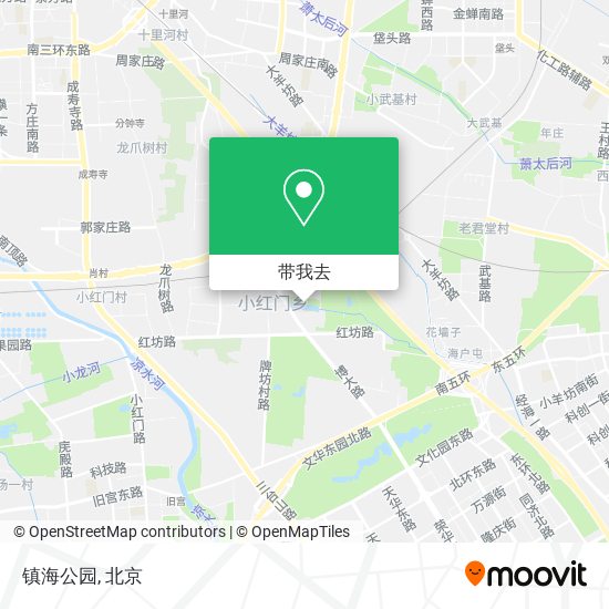 镇海公园地图