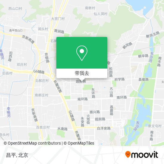 昌平地图