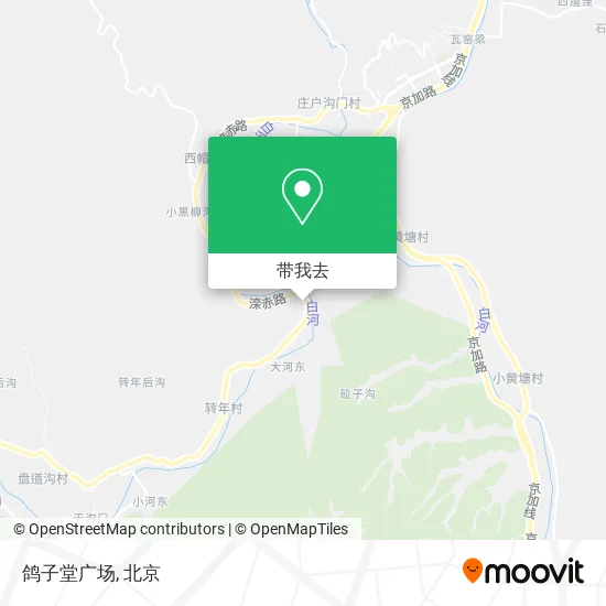 鸽子堂广场地图