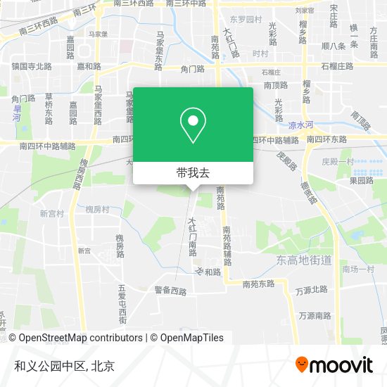 和义公园中区地图