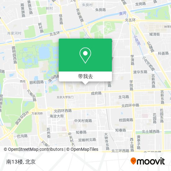 南13楼地图