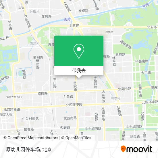 原幼儿园停车场地图