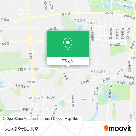 太海路3号院地图