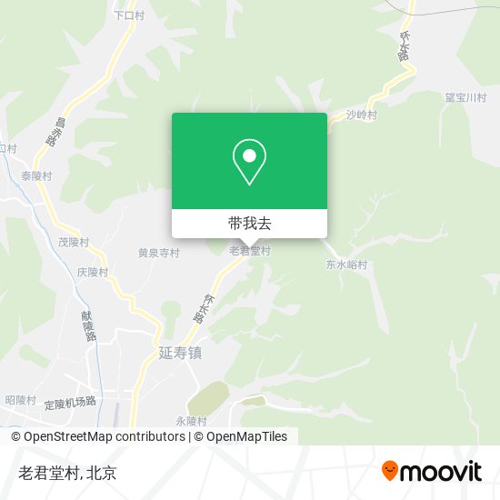 老君堂村地图