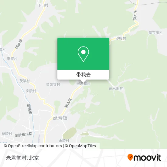 老君堂村地图