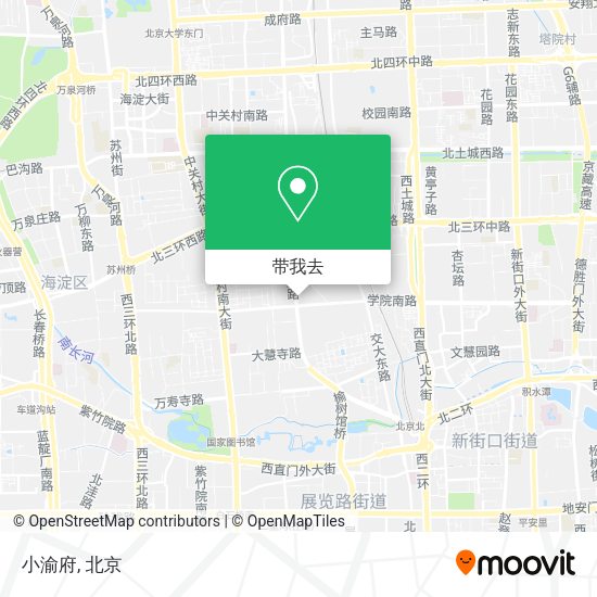 小渝府地图