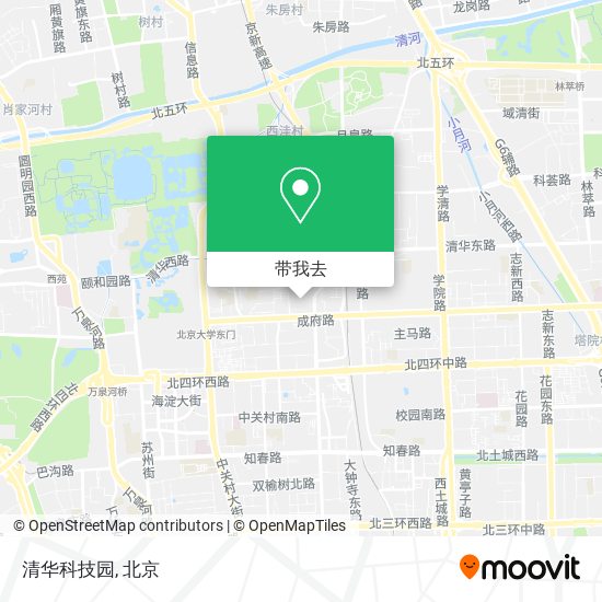 清华科技园地图