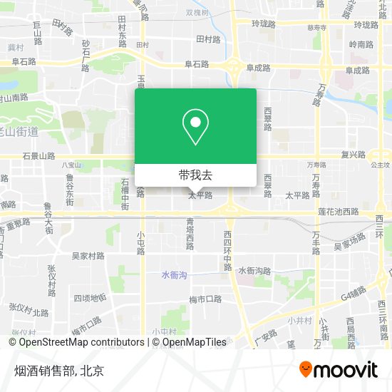 烟酒销售部地图
