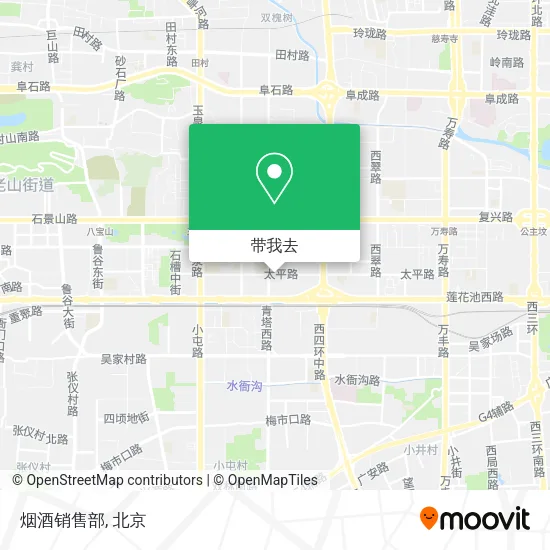 烟酒销售部地图