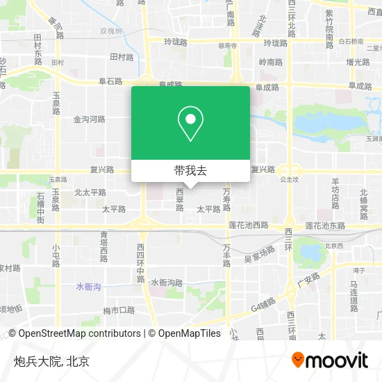 炮兵大院地图