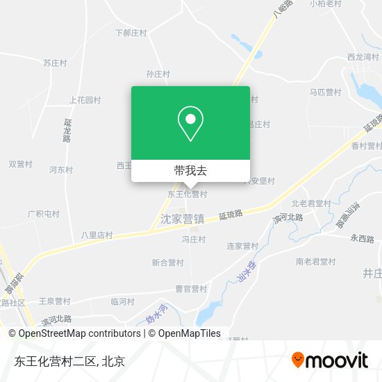 东王化营村二区地图