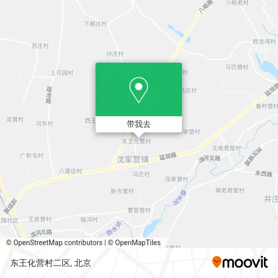 东王化营村二区地图