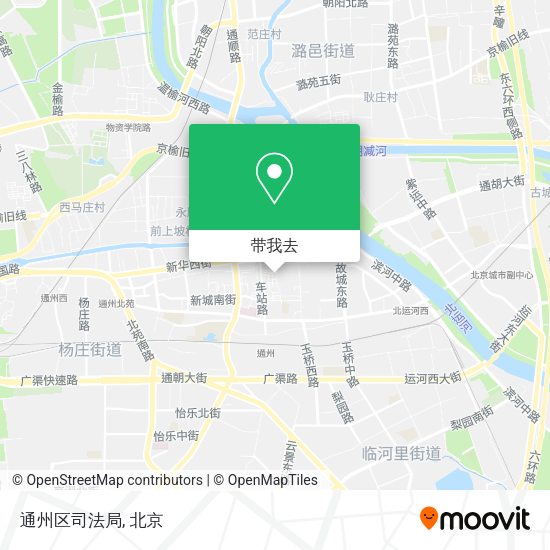 通州区司法局地图
