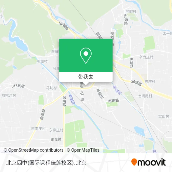 北京四中(国际课程佳莲校区)地图