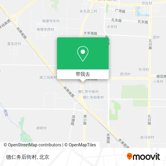 德仁务后街村地图