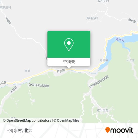 下清水村地图