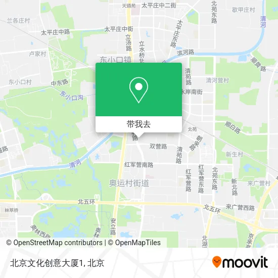 北京文化创意大厦1地图