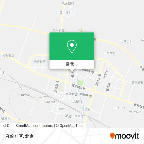 府前社区地图
