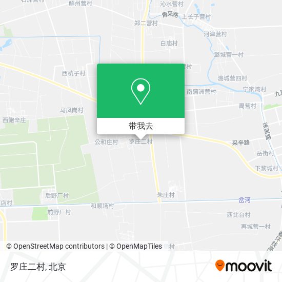 罗庄二村地图