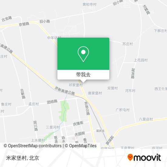 米家堡村地图