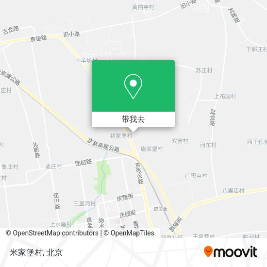米家堡村地图