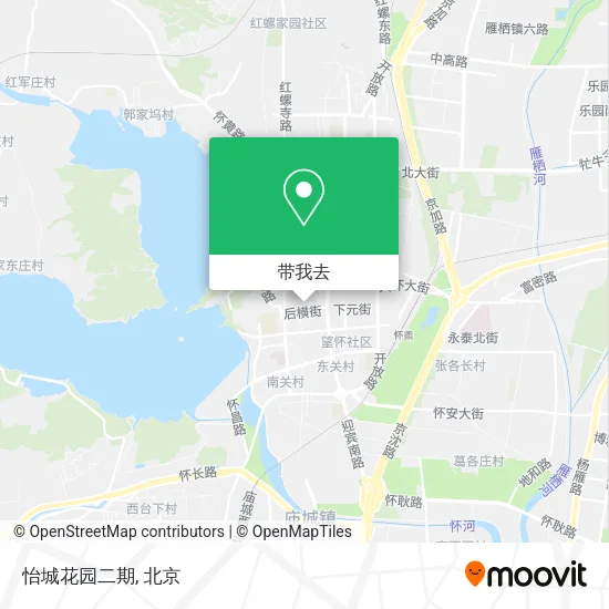 怡城花园二期地图