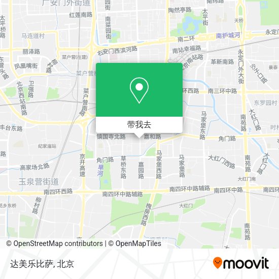 达美乐比萨地图