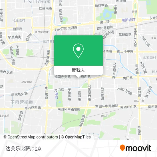 达美乐比萨地图