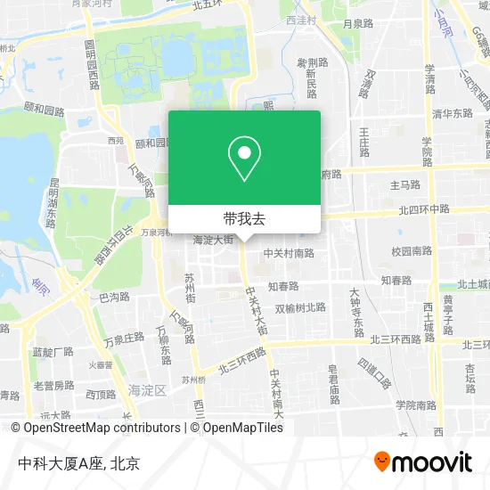 中科大厦A座地图