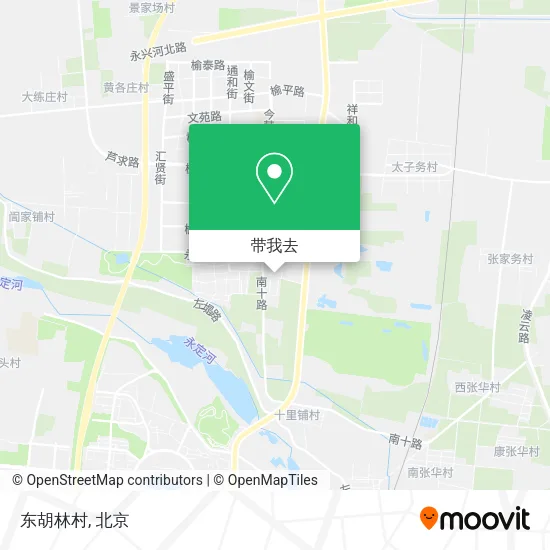 东胡林村地图