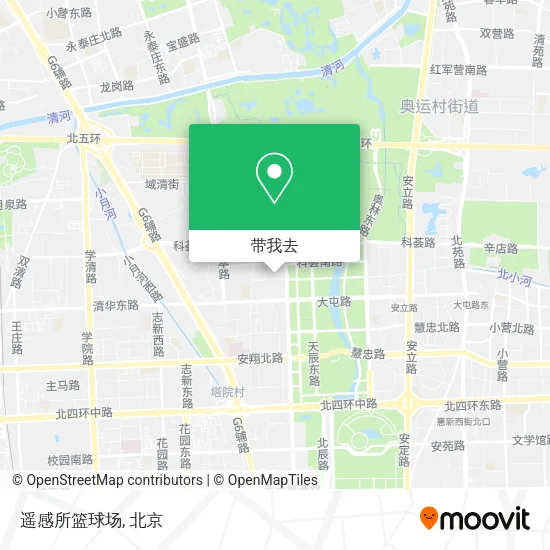 遥感所篮球场地图
