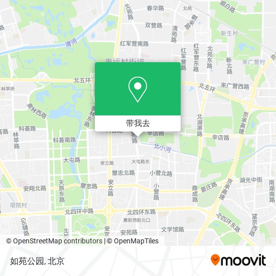 如苑公园地图