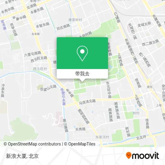新浪大厦地图