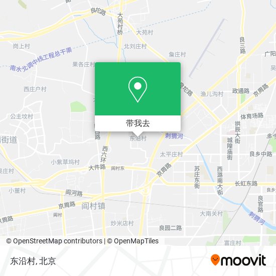 东沿村地图