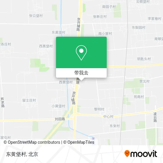 东黄垡村地图