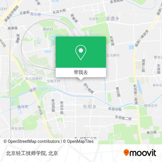 北京轻工技师学院地图
