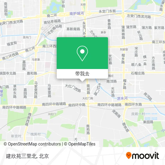 建欣苑三里北地图