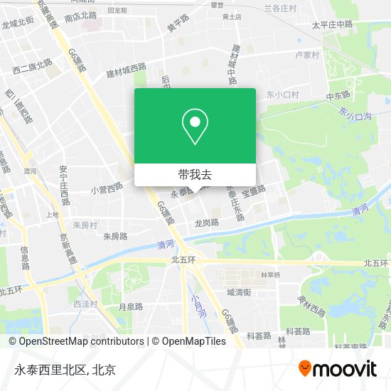 永泰西里北区地图