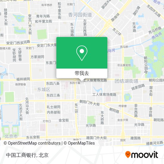 中国工商银行地图