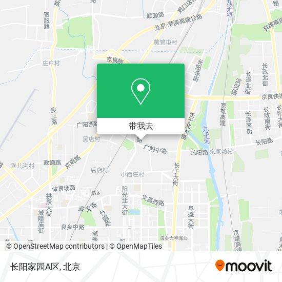 长阳家园A区地图