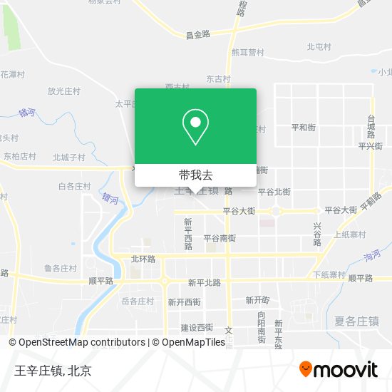王辛庄镇地图
