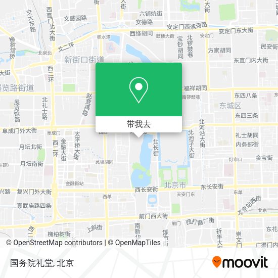 国务院礼堂地图