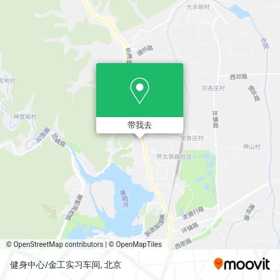 健身中心/金工实习车间地图