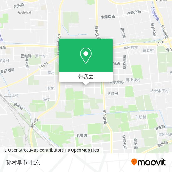 孙村早市地图