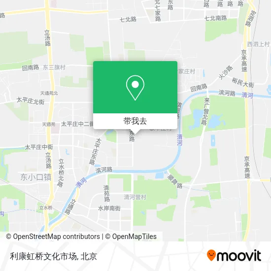 利康虹桥文化市场地图