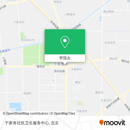 于家务社区卫生服务中心地图