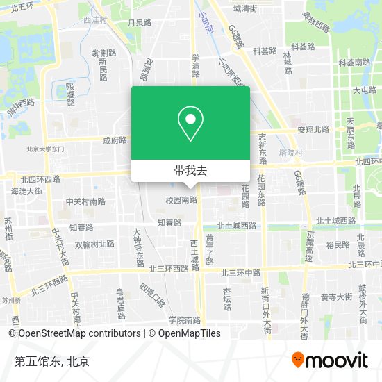 第五馆东地图