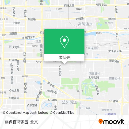 燕保百湾家园地图