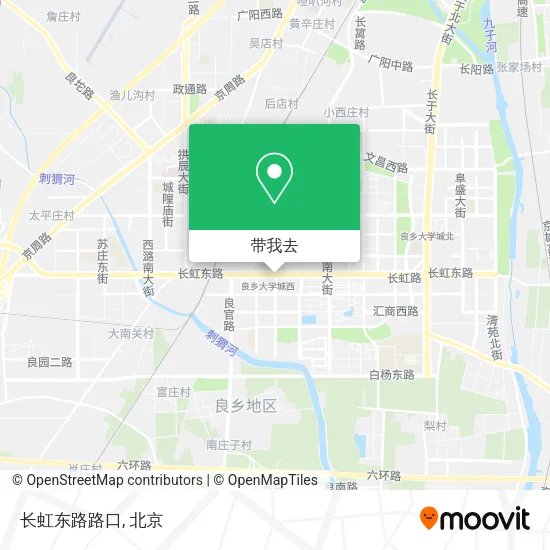 长虹东路路口地图
